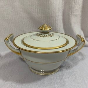 NORTAKE GOLD CRAFT COVERED SUGAR BOWL
